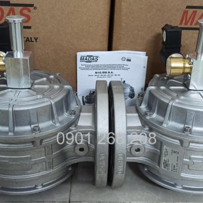 VAN ĐIỆN TỪ THƯỜNG MỞ RESET BẰNG TAY M16/RM N.A DN80 MADAS